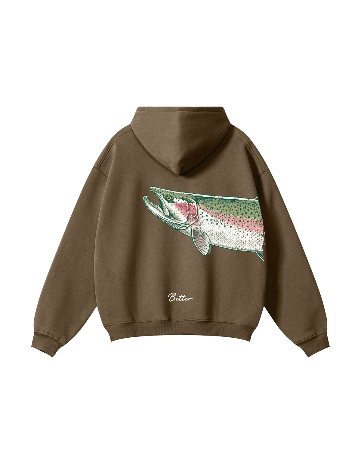 Better Together: Steelhead Fishing Couple Hoodie Set