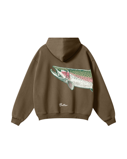 Better Together: Steelhead Fishing Couple Hoodie Set