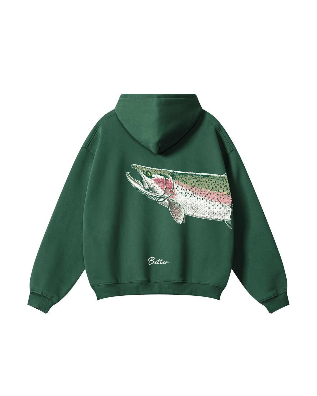 Better Together: Steelhead Fishing Couple Hoodie Set