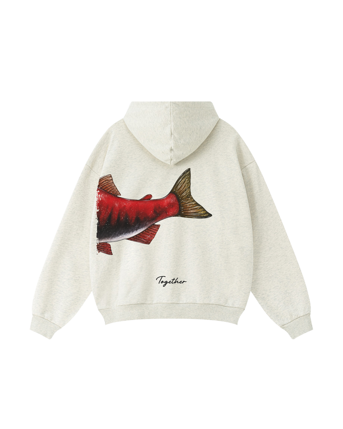 Better Together Sockeye Salmon Matching Couple Fishing Unisex Hoodies Bundle