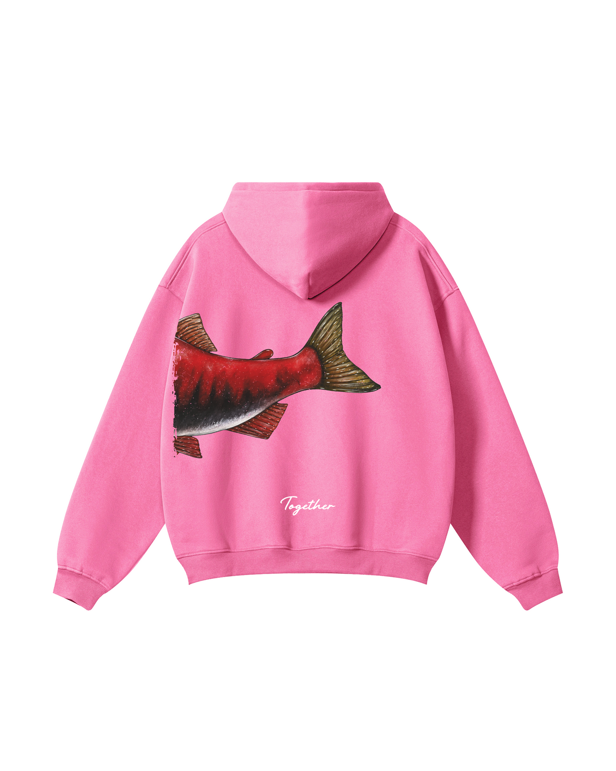 Better Together Sockeye Salmon Matching Couple Fishing Unisex Hoodies Bundle