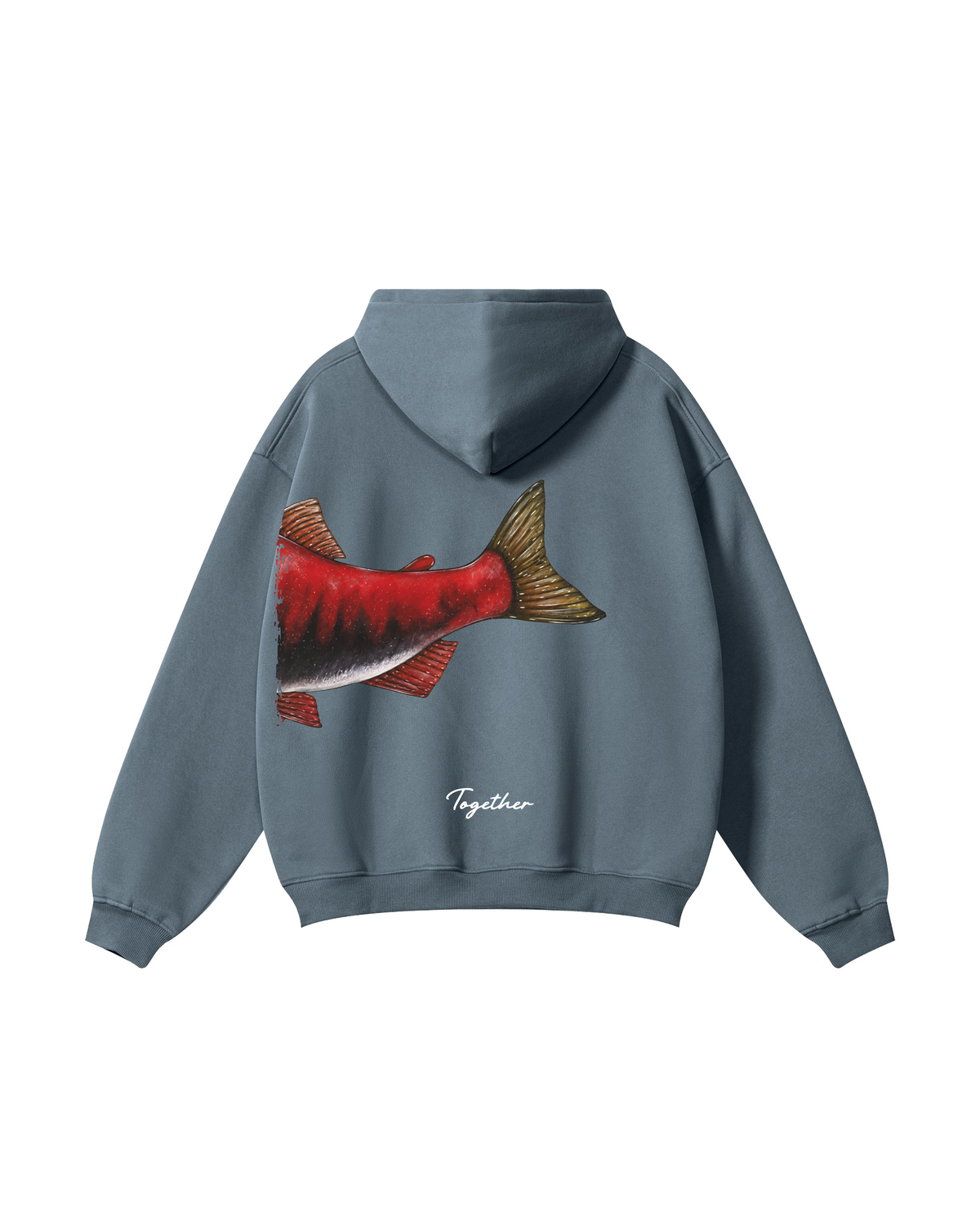 Better Together Sockeye Salmon Matching Couple Fishing Unisex Hoodies Bundle