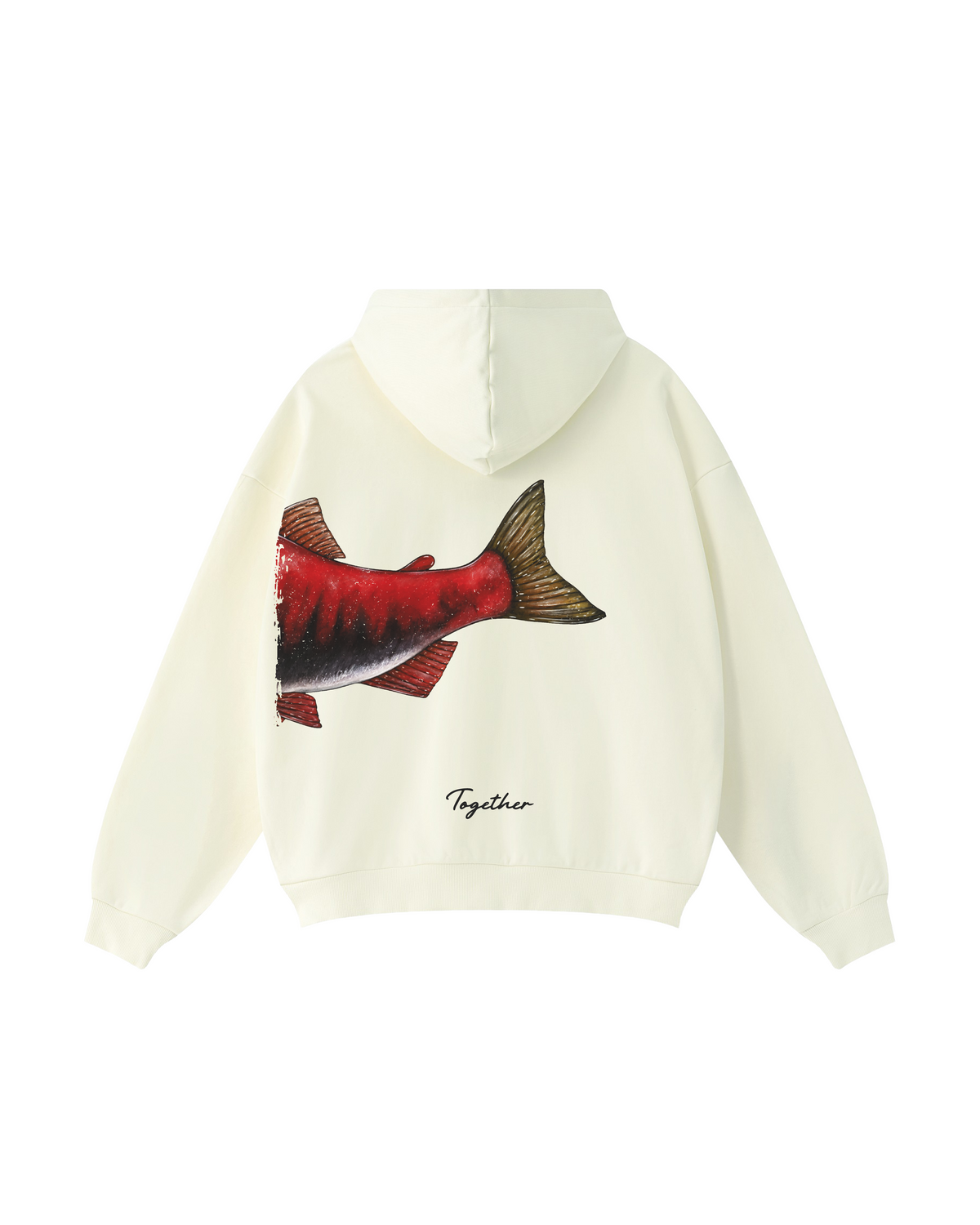 Better Together Sockeye Salmon Matching Couple Fishing Unisex Hoodies Bundle