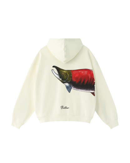 Better Together Sockeye Salmon Matching Couple Fishing Unisex Hoodies Bundle