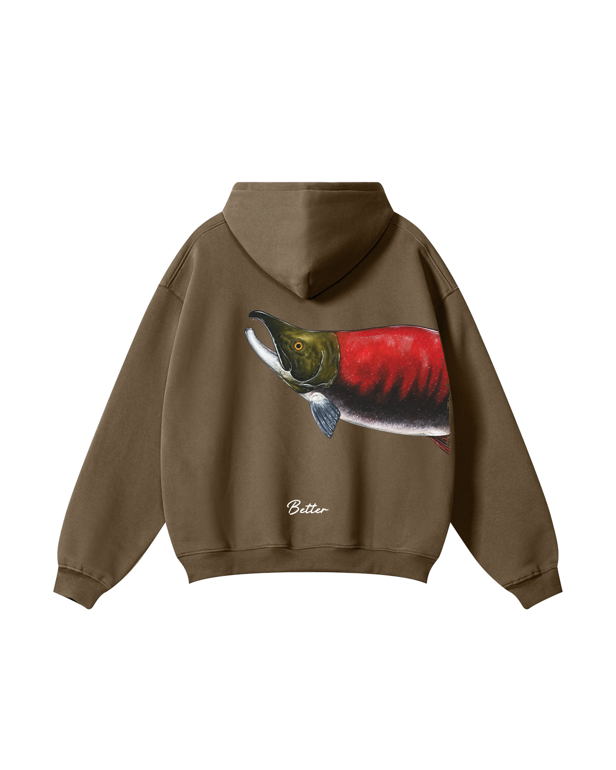 Better Together Sockeye Salmon Matching Couple Fishing Unisex Hoodies Bundle