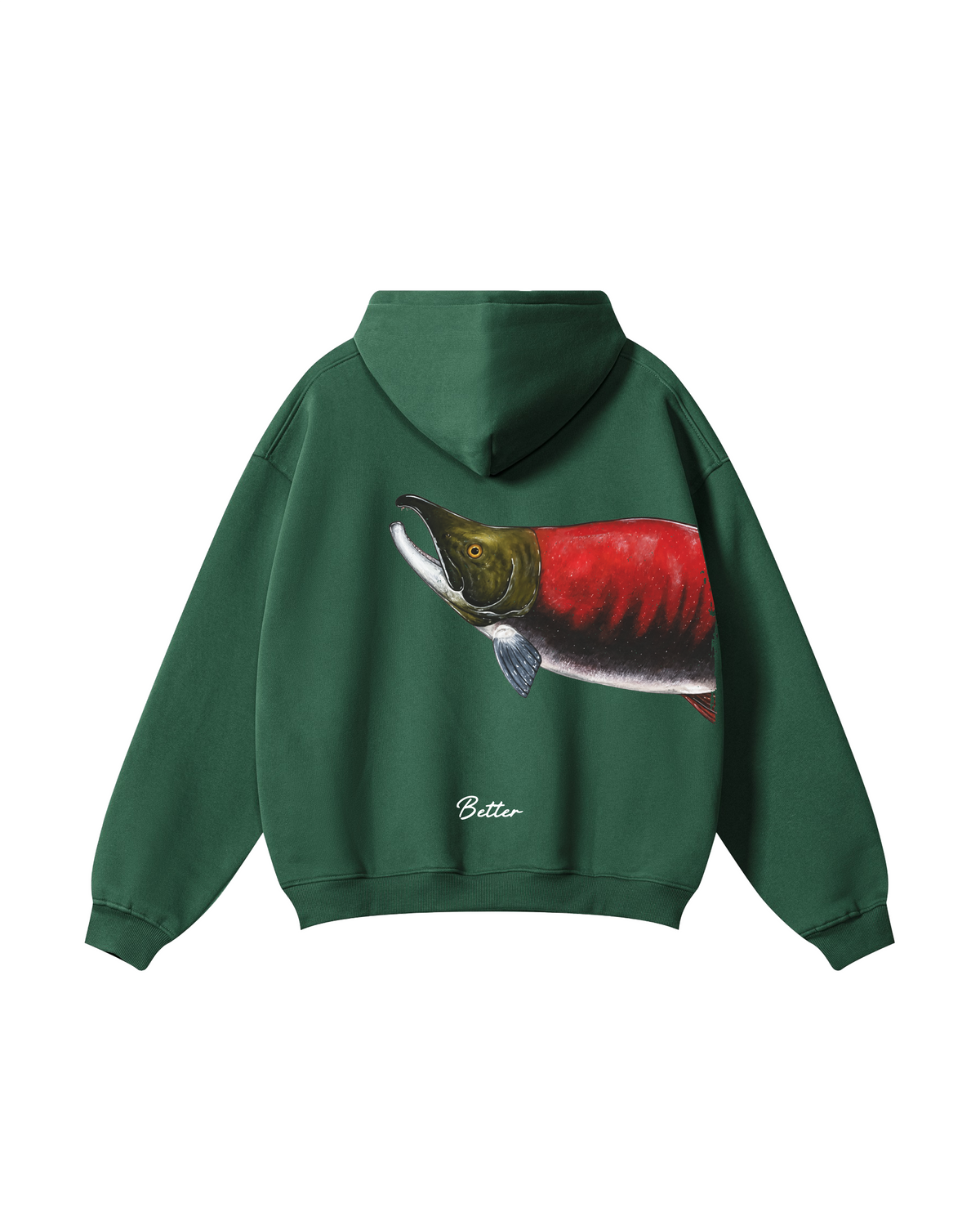 Better Together Sockeye Salmon Matching Couple Fishing Unisex Hoodies Bundle