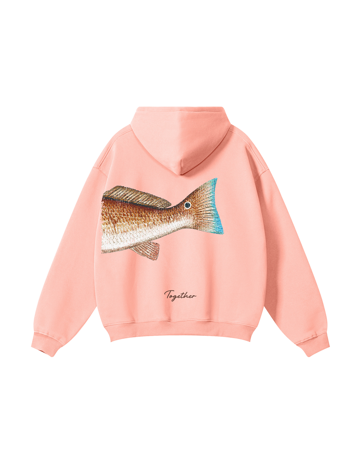 Better Together Redfish Matching Couple Fishing Unisex Hoodies Bundle
