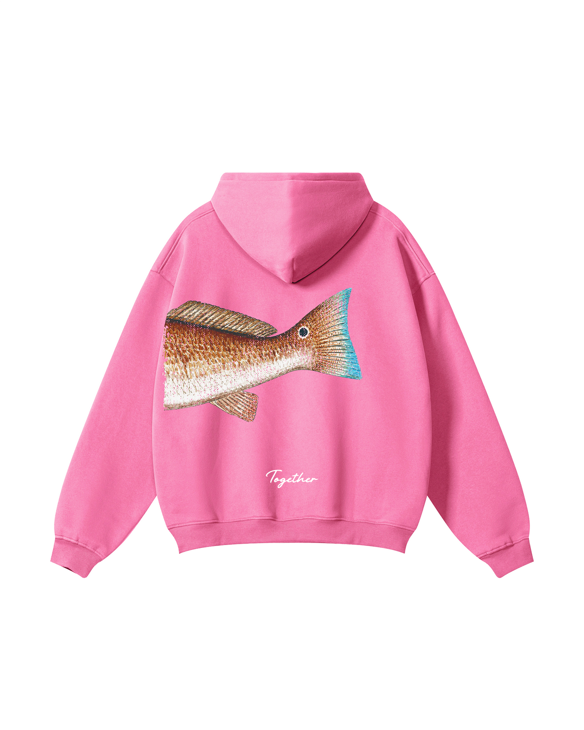 Better Together Redfish Matching Couple Fishing Unisex Hoodies Bundle