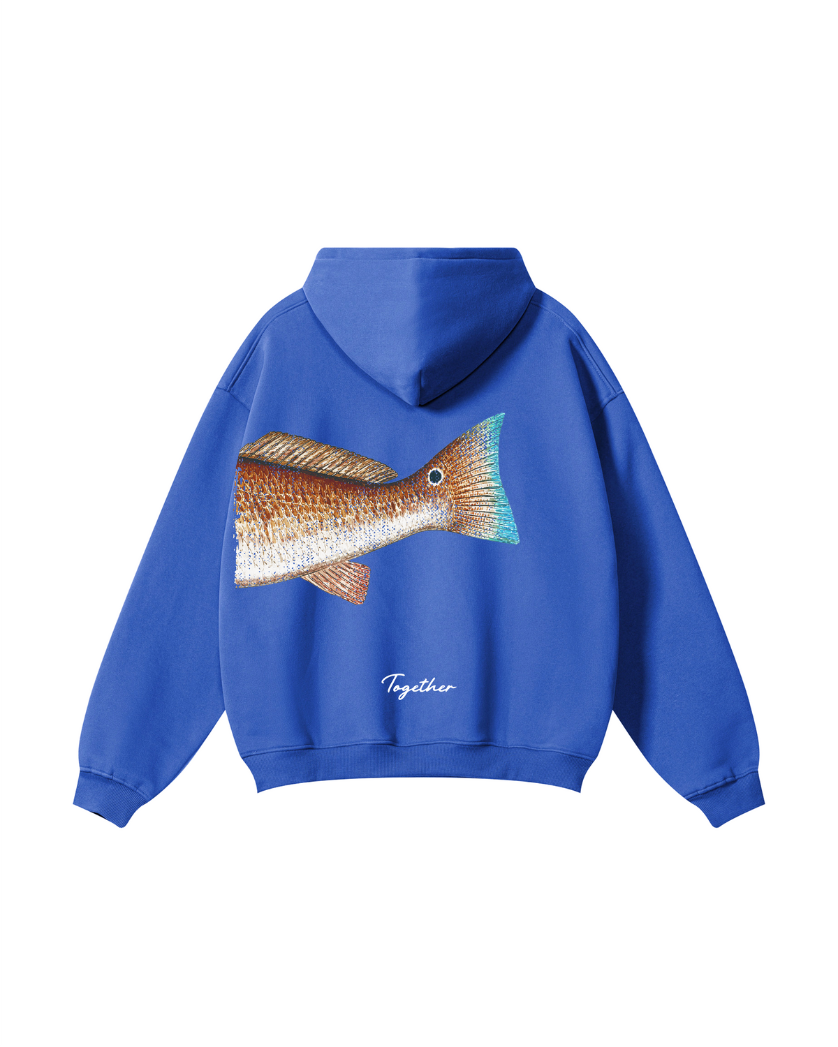 Better Together Redfish Matching Couple Fishing Unisex Hoodies Bundle