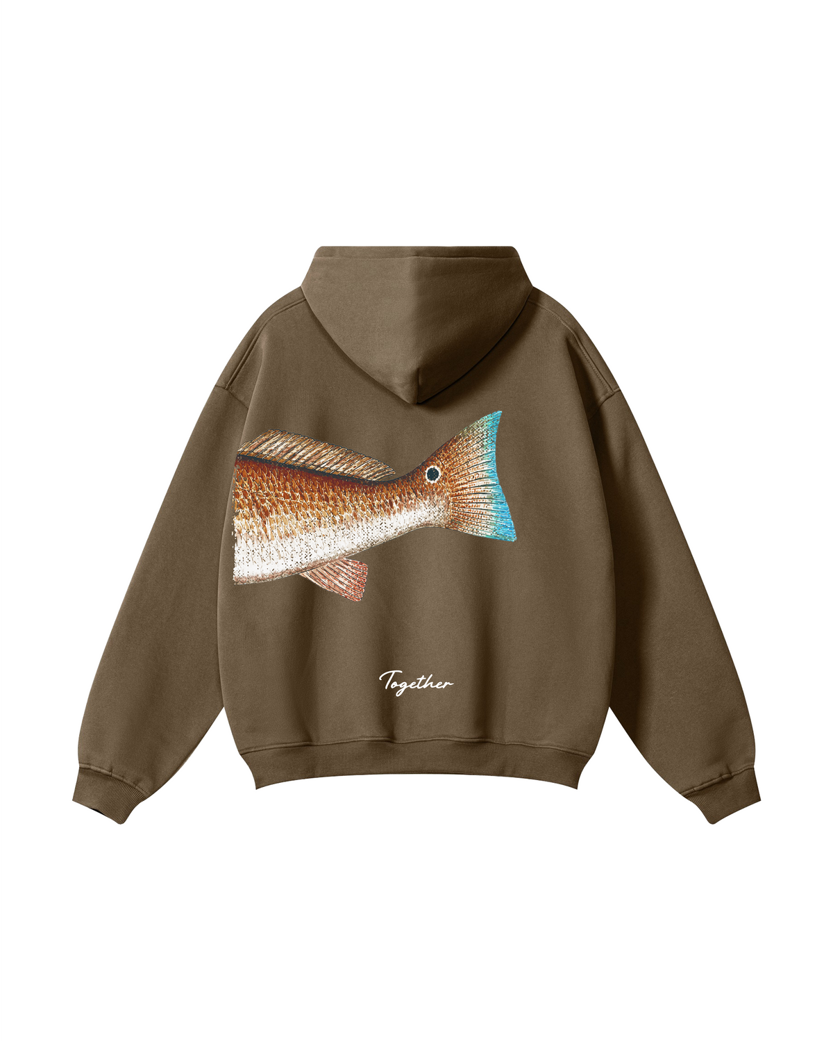 Better Together Redfish Matching Couple Fishing Unisex Hoodies Bundle