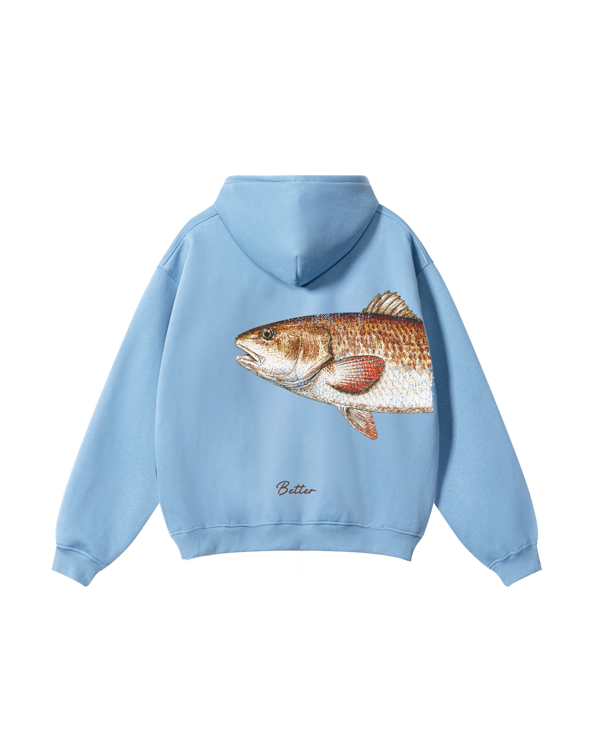 Better Together Redfish Matching Couple Fishing Unisex Hoodies Bundle