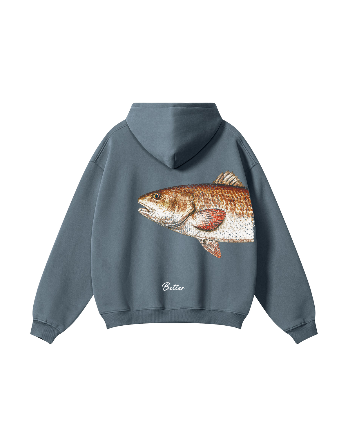 Better Together Redfish Matching Couple Fishing Unisex Hoodies Bundle