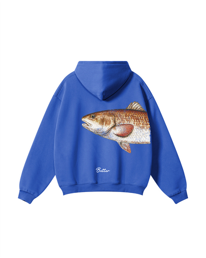 Better Together Redfish Matching Couple Fishing Unisex Hoodies Bundle