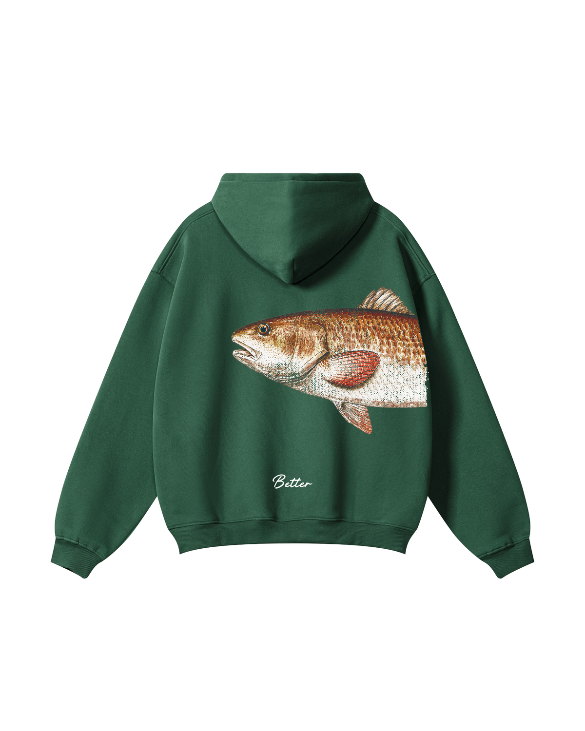 Better Together Redfish Matching Couple Fishing Unisex Hoodies Bundle