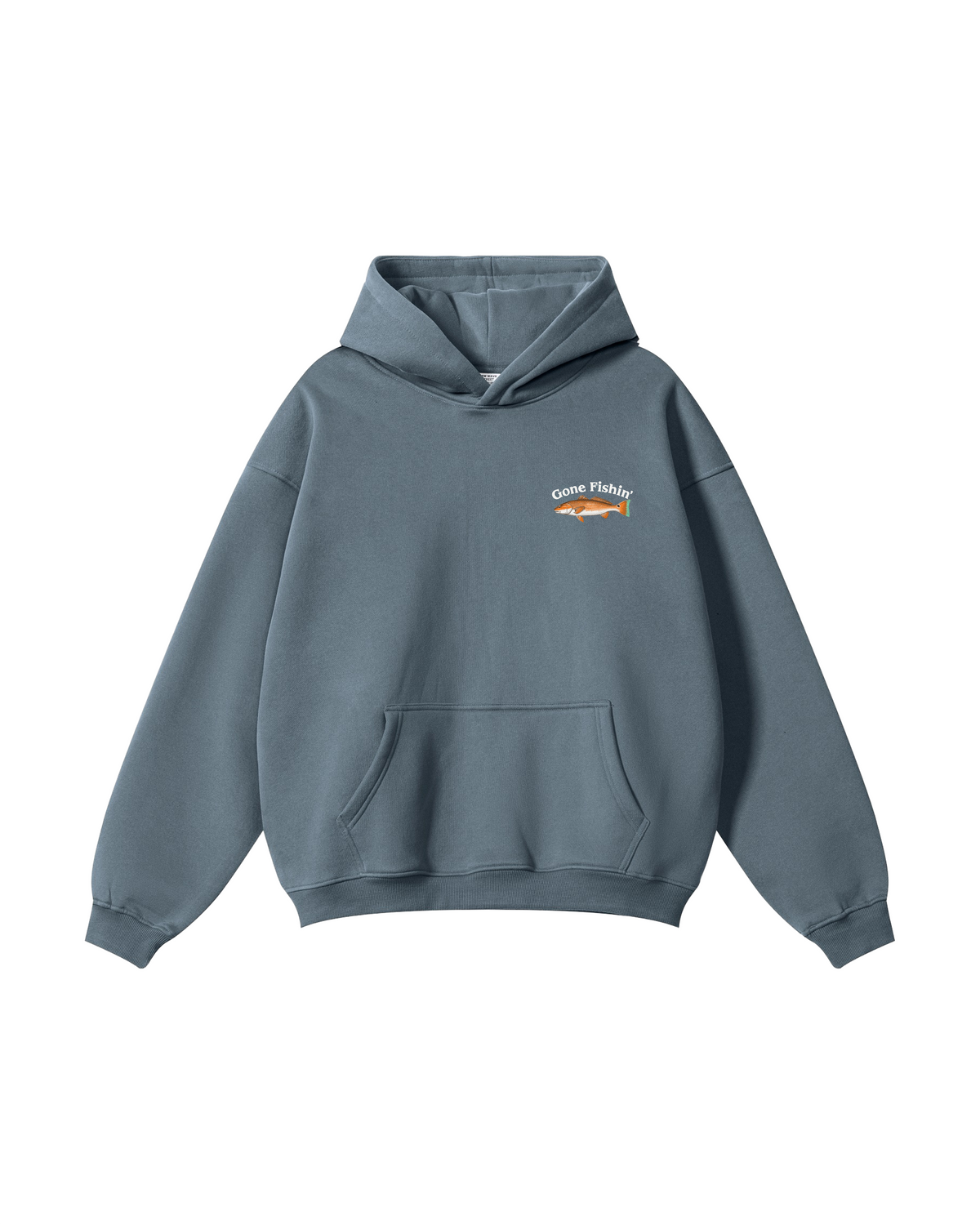 Gone Fishin’ Redfish Coastal Fishing Hoodie