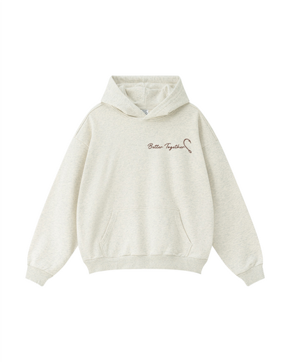 Better Together: Brook Trout Fishing Couple Hoodie Set