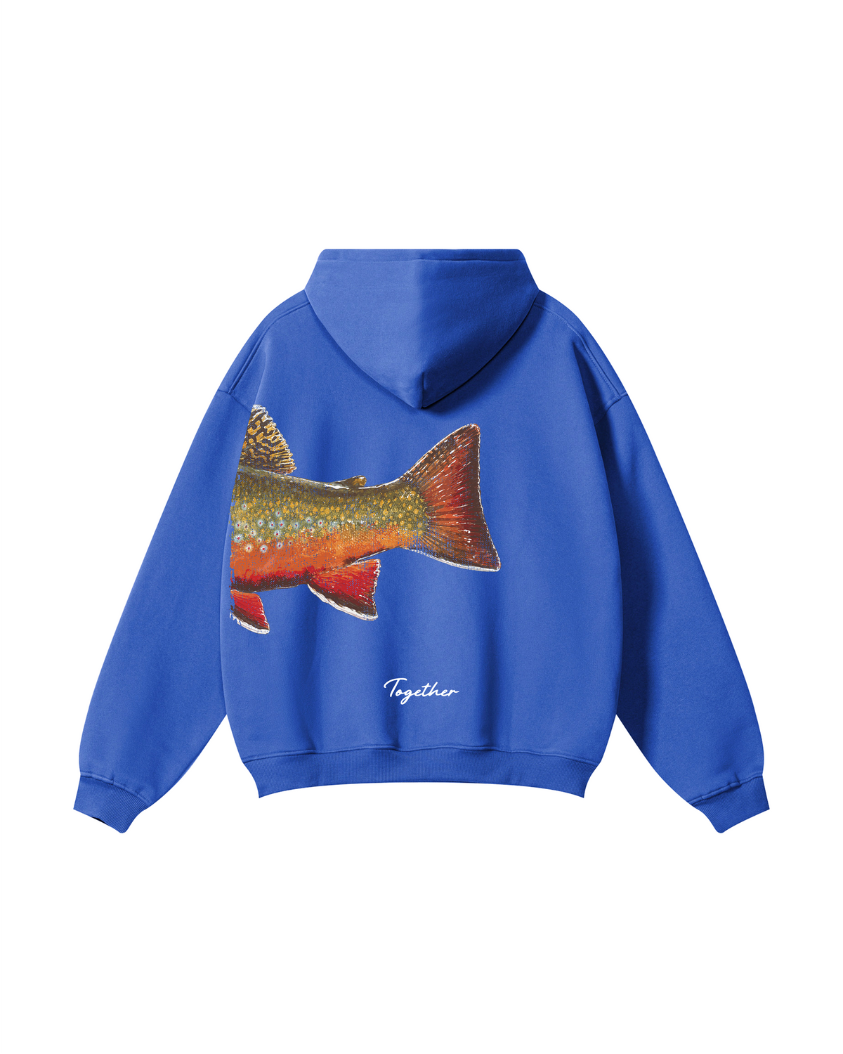 Better Together: Brook Trout Fishing Couple Hoodie Set