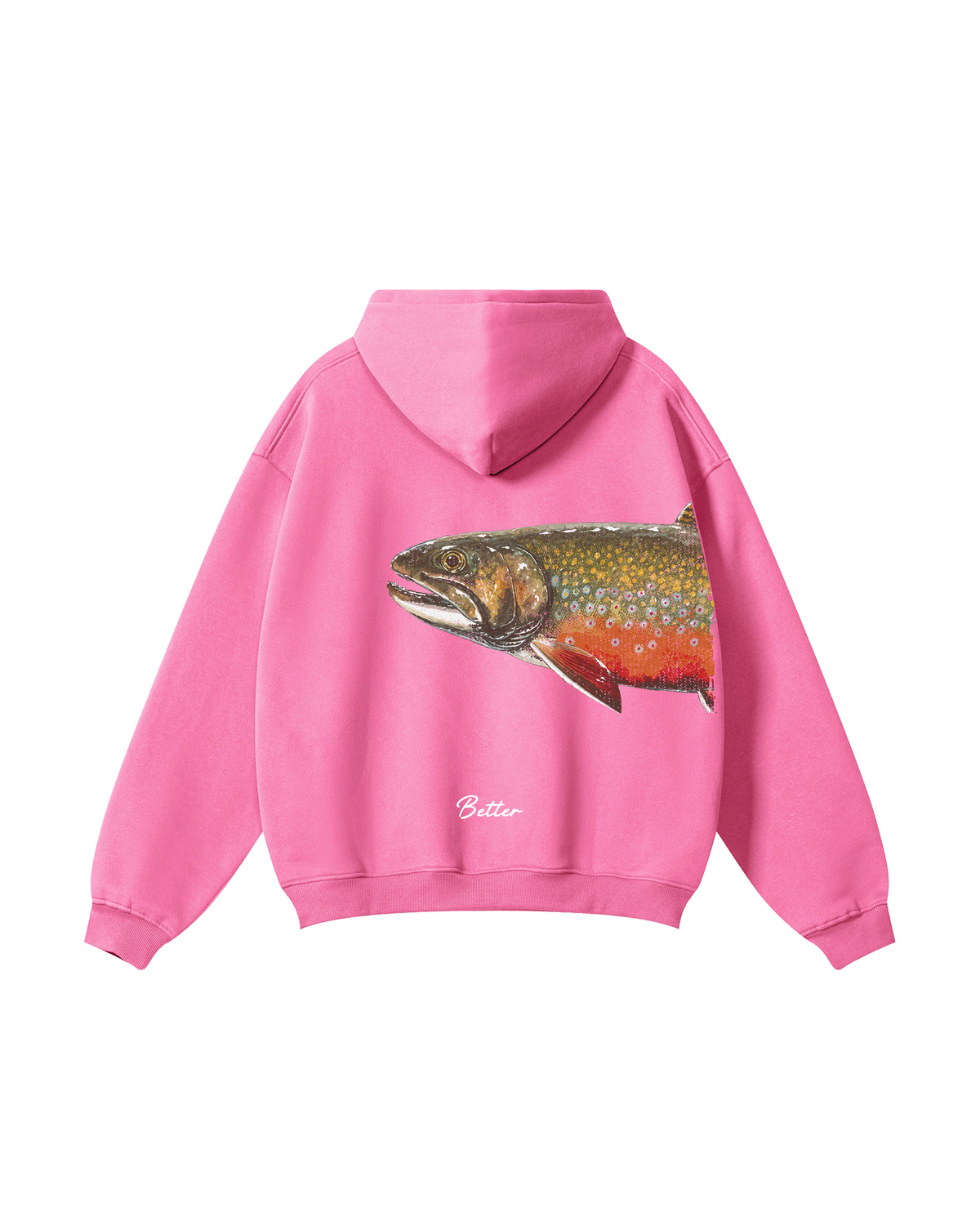 Better Together: Brook Trout Fishing Couple Hoodie Set