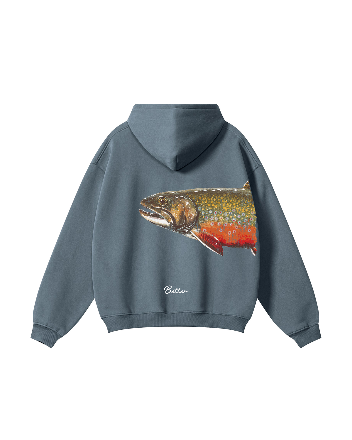 Better Together: Brook Trout Fishing Couple Hoodie Set