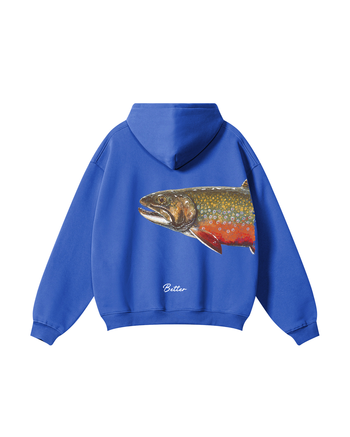 Better Together: Brook Trout Fishing Couple Hoodie Set