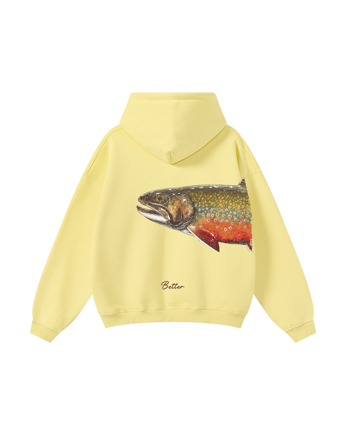 Better Together: Brook Trout Fishing Couple Hoodie Set