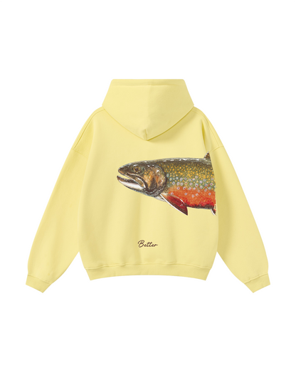 Better Together: Brook Trout Fishing Couple Hoodie Set