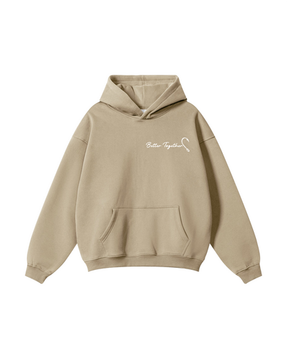 Better Together: Brown Trout Fishing Couple Hoodie Set