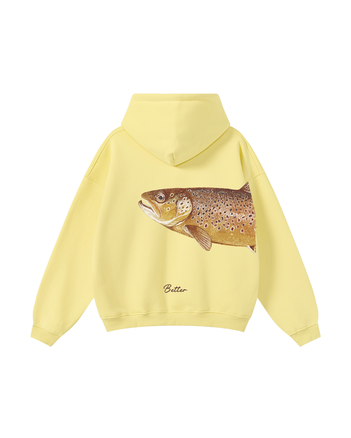 Better Together: Brown Trout Fishing Couple Hoodie Set