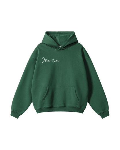 Better Together: Brown Trout Fishing Couple Hoodie Set