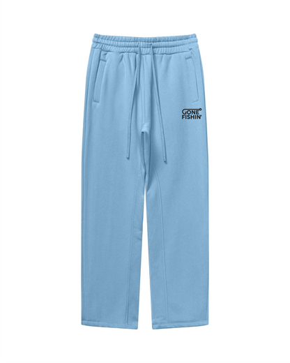 Gone Fishin’ Wide-Leg Sweatpants