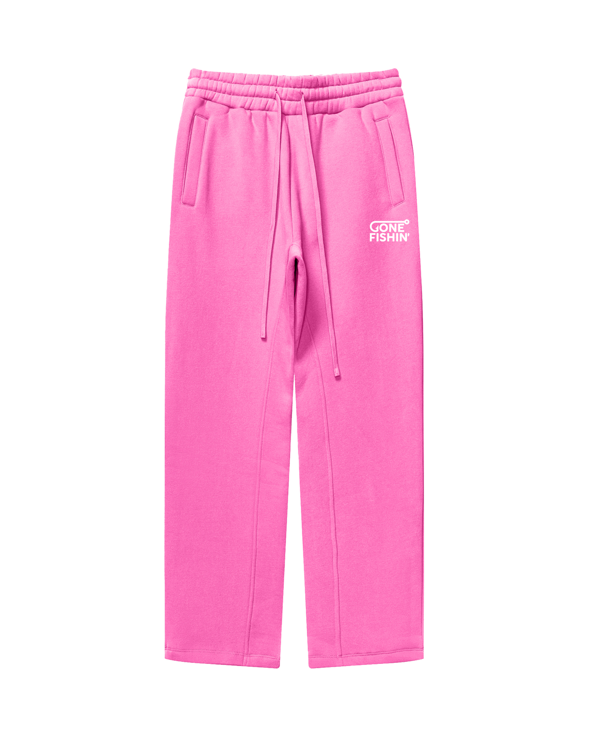 Gone Fishin’ Wide-Leg Sweatpants