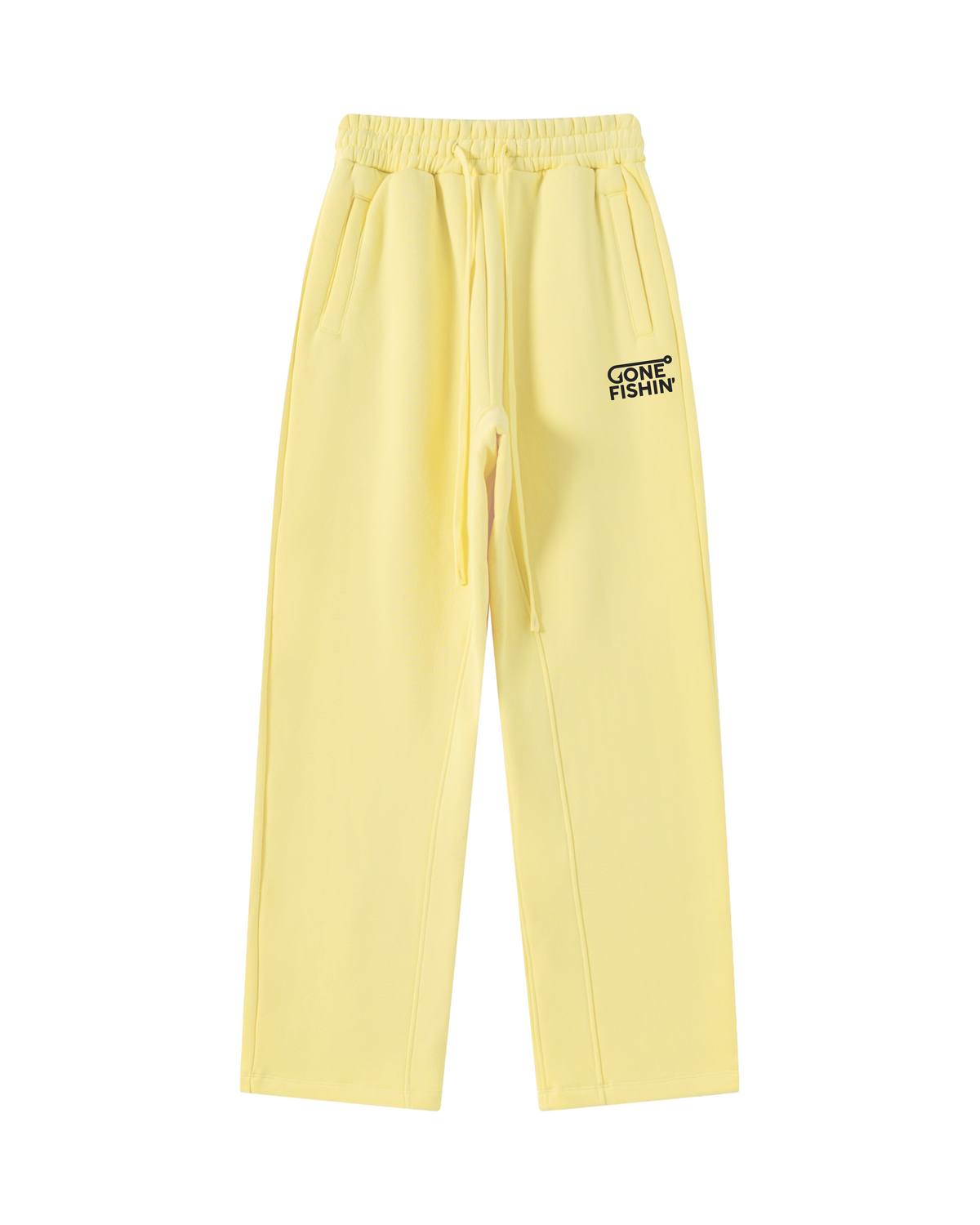 Gone Fishin’ Wide-Leg Sweatpants