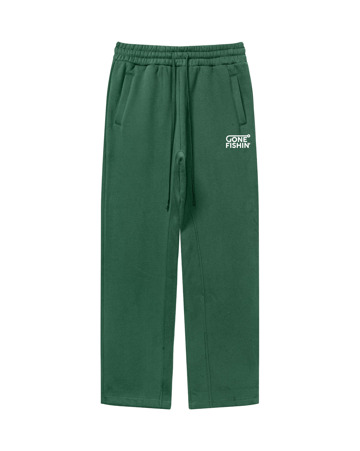 Gone Fishin’ Wide-Leg Sweatpants