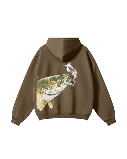 Smokin’ Walleye Fishing Hoodie