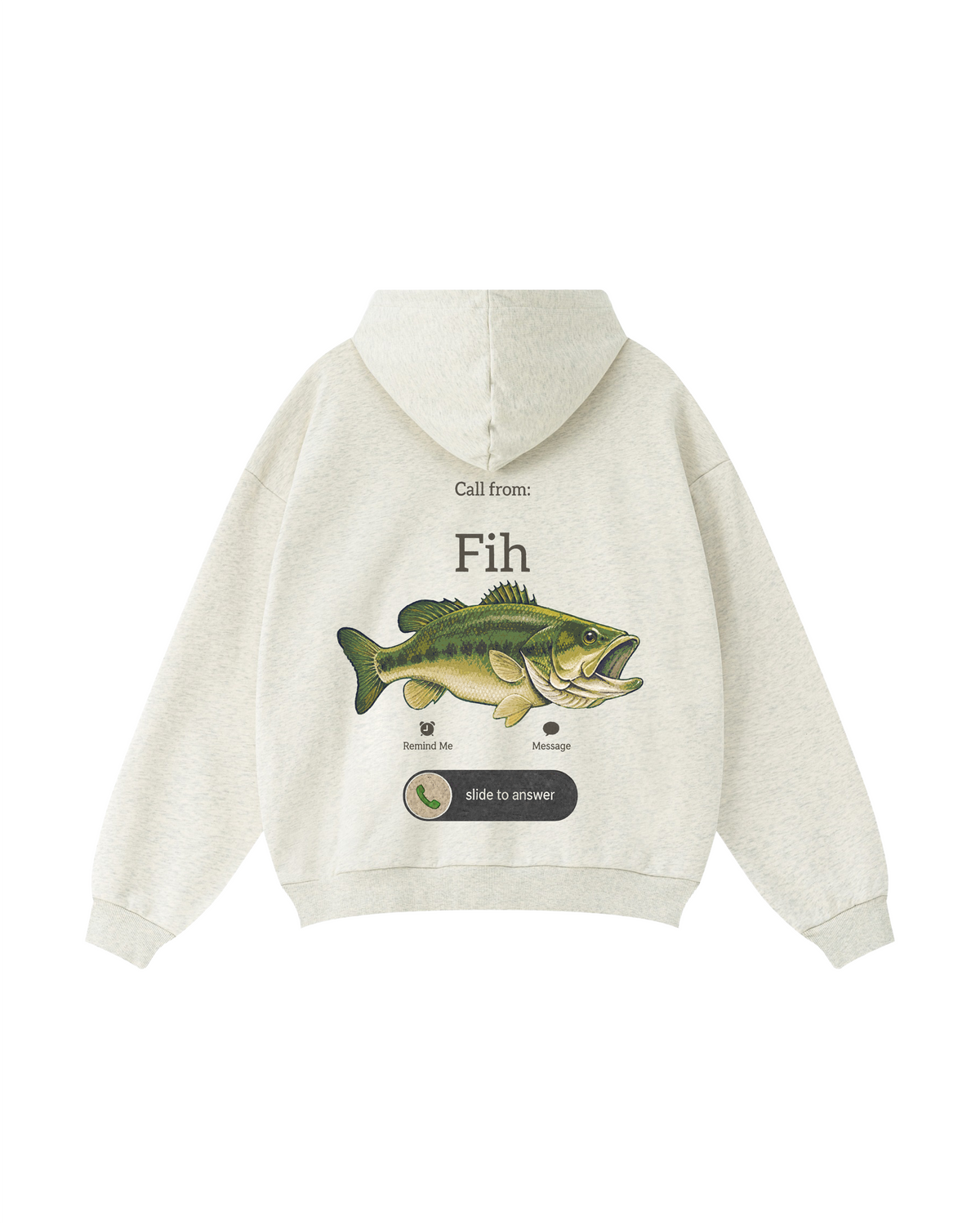 Call from Fih Largemouth Bass Fishing Hoodie
