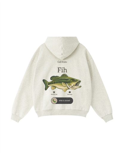 Call from Fih Largemouth Bass Fishing Hoodie