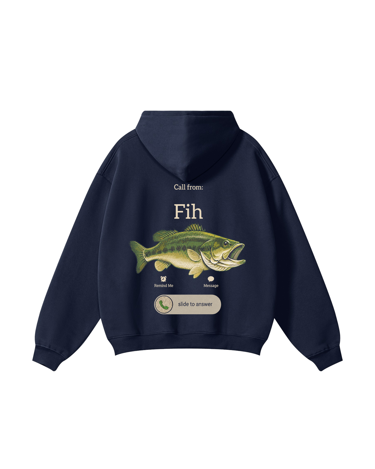 Call from Fih Largemouth Bass Fishing Hoodie