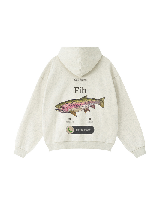 Call from Fih Rainbow Trout Fishing Hoodie