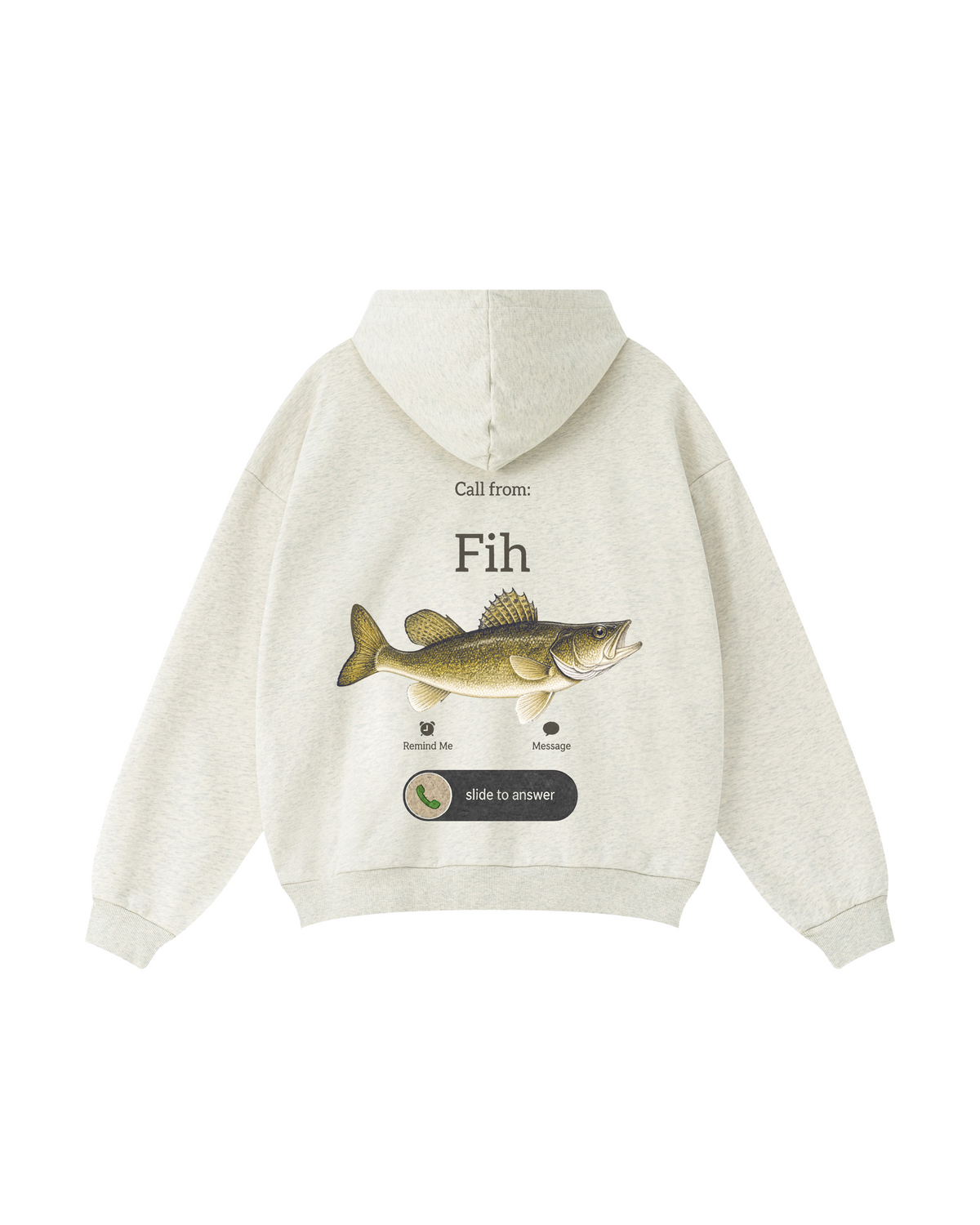 Call from Fih Walleye Fishing Hoodie