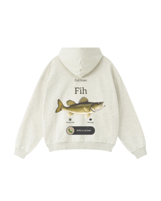 Call from Fih Walleye Fishing Hoodie