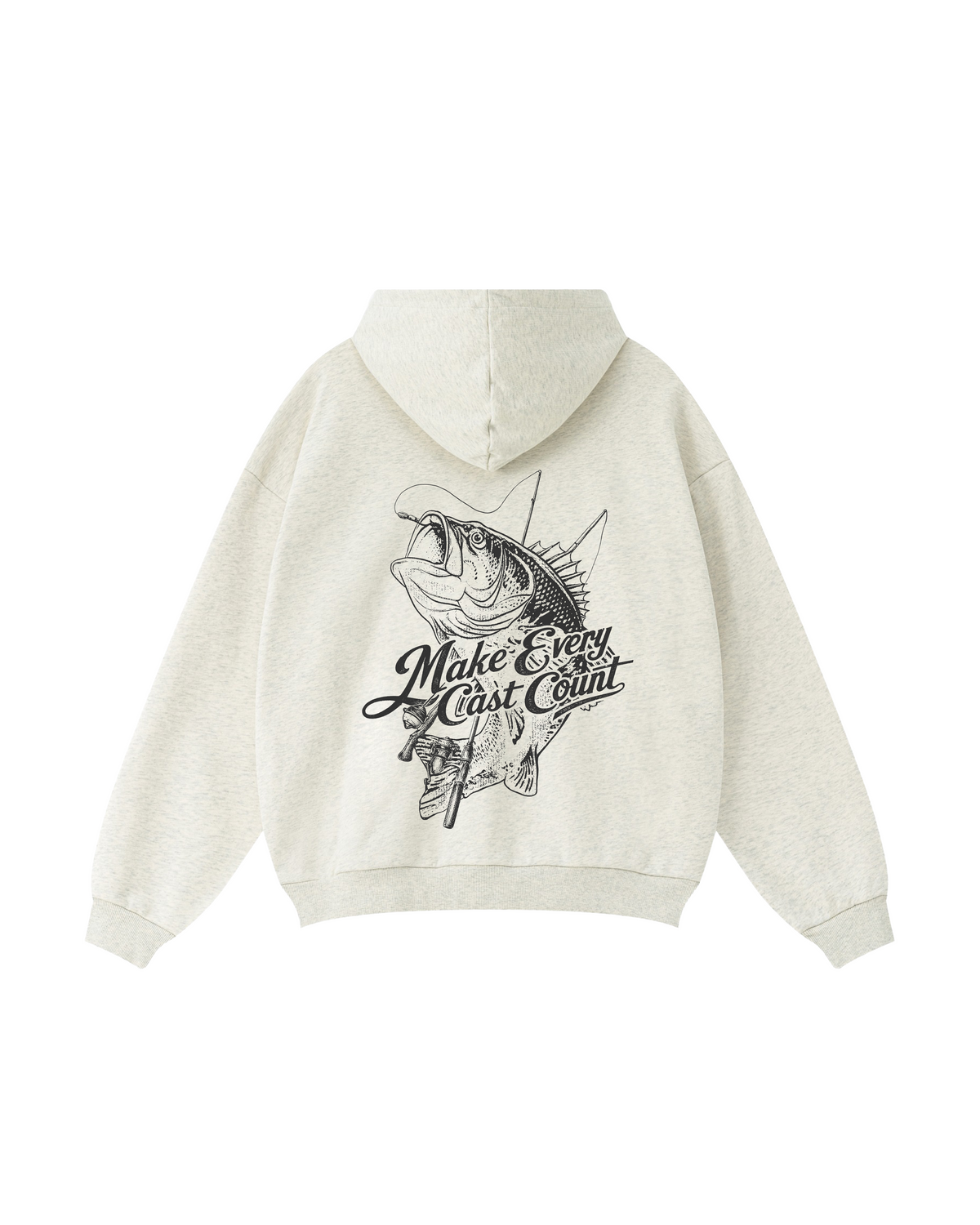 Make Every Cast Count Largemouth Bass Hoodie