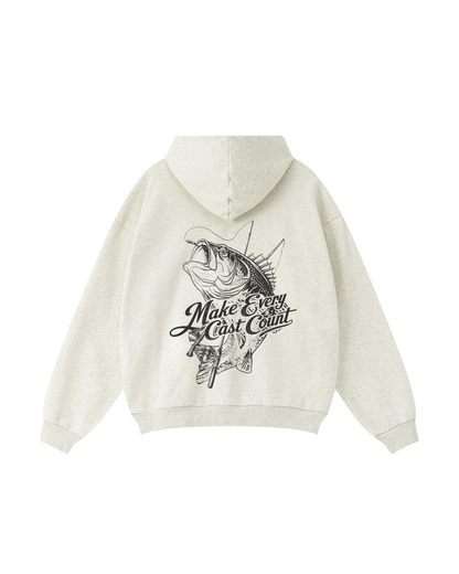 Make Every Cast Count Largemouth Bass Hoodie