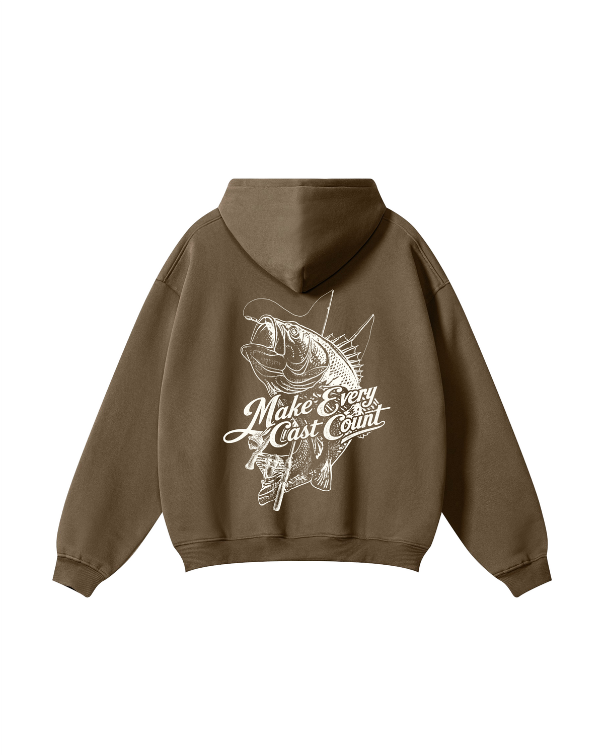 Make Every Cast Count Largemouth Bass Hoodie