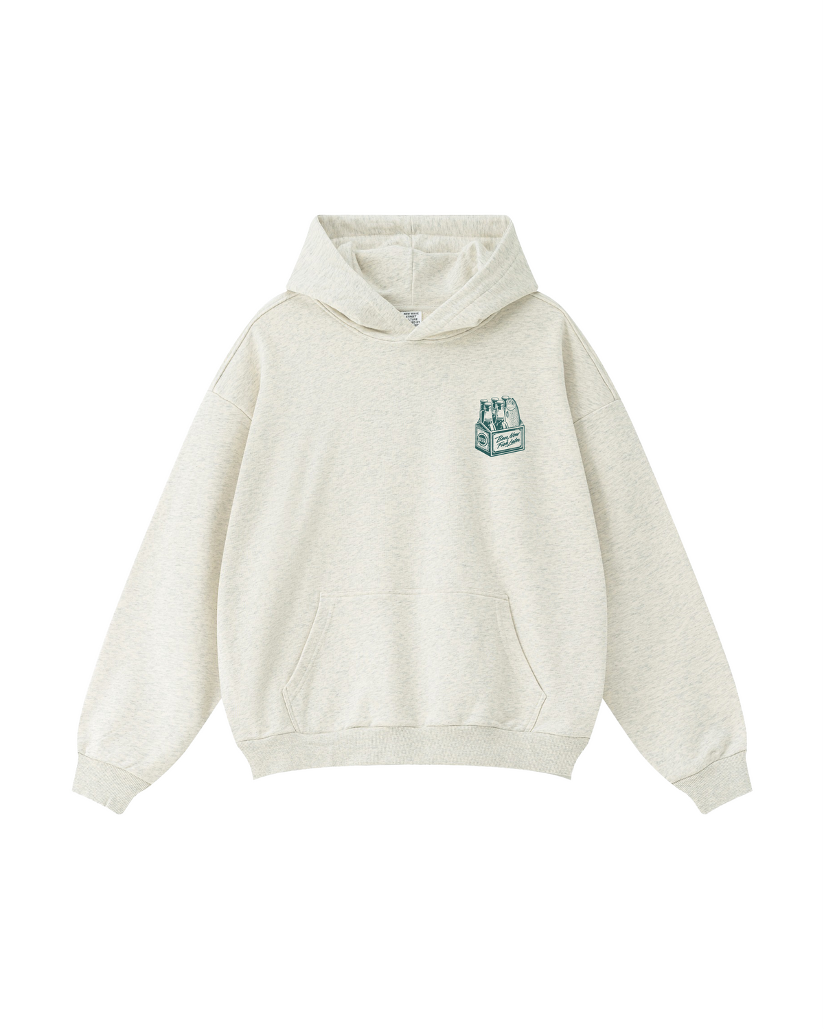 Beer Now, Fish Later Rainbow Trout Hoodie