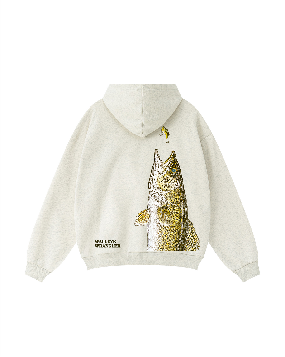 Walleye Wrangler Fishing Hoodie