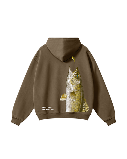Walleye Wrangler Fishing Hoodie