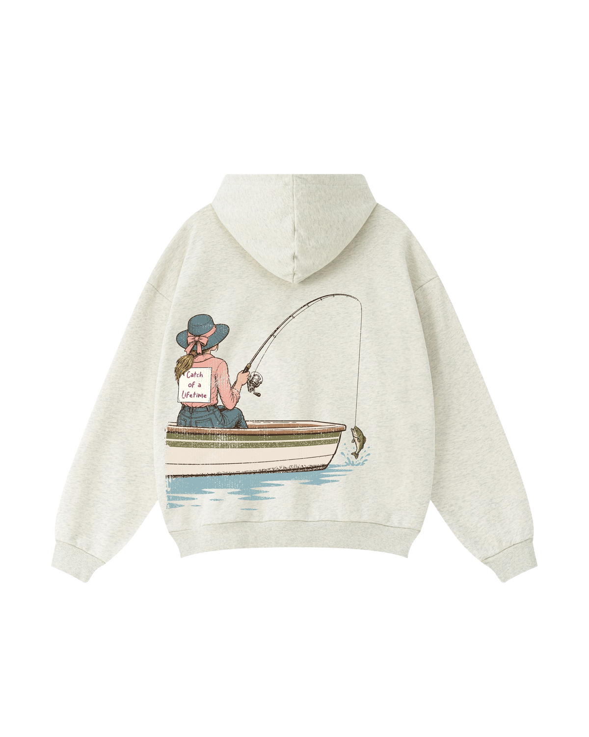 Catch of a Lifetime Fishing Couple Hoodie Set