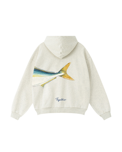 Better Together Yellowtail Couple Unisex Hoodie Set