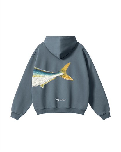Better Together Yellowtail Couple Unisex Hoodie Set