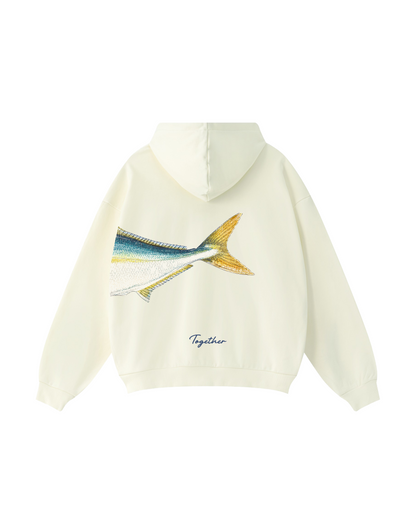 Better Together Yellowtail Couple Unisex Hoodie Set